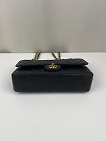 Sac bandoulière Chanel Timeless Medium cuir grainé noir - Photo 9