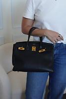 Hermès Birkin 30 Cuir grainé fjord noir - Photo 2