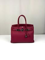 Hermès Birkin 30 Tosca rose pourpre - Photo 4