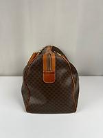 Sac de voyage Céline Boston 50 en toile macadam marron - Photo 4