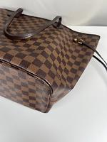 Sac cabas Louis Vuitton Neverfull MM en toile Damier Ébène - Photo 9