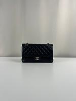 Sac bandoulière Chanel Timeless 25 medium en cuir noir - Photo 5