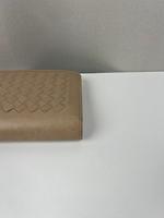 Sac WOC portefeuille bandoulière Bottega Veneta cuir beige intrecciato - Photo 8