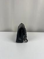 Sac bandoulière Chanel Timeless 25 medium en cuir noir - Photo 7