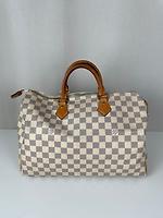 Louis Vuitton Speedy 35 toile Damier Azur - Photo 4