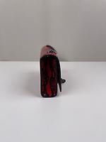 Sac Saint Laurent Kate effet python cuir rouge - Photo 5