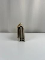 Sac bandoulière Sunset Saint Laurent en cuir beige embossé - Photo 8