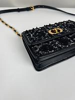 Sac bandoulière Dior Montaigne tweed - Photo 10