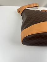 Sac seau Céline Besace Toile Macadam - Photo 9