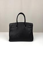 Hermès Birkin 30 Cuir grainé fjord noir - Photo 4