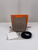 Hermès Mini Evelyne 16 Étoupe - Photo 3