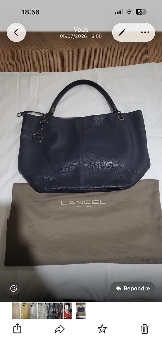 Lancel blue bag in very good condition