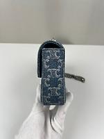 Sac porté épaule Céline Claude triomphe en jean bleu - Photo 5