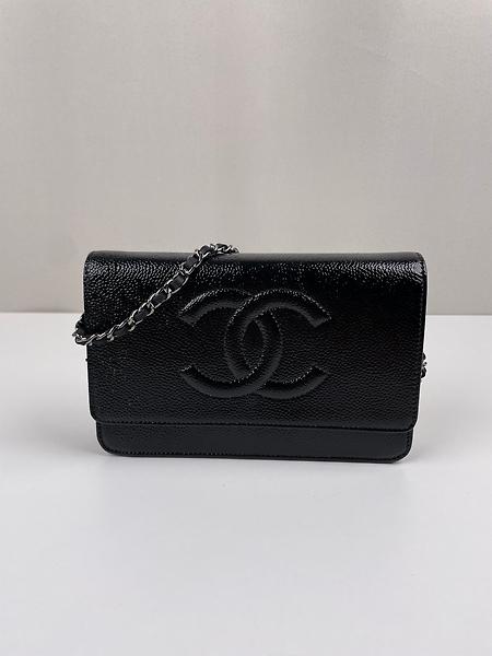 Chanel WOC Cambon Cuir Caviar Verni