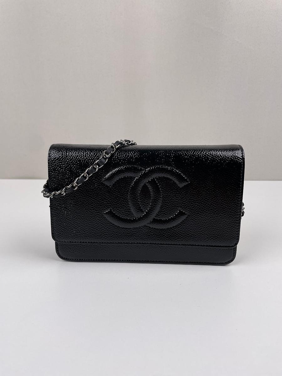 Chanel WOC Cambon Cuir Caviar Verni