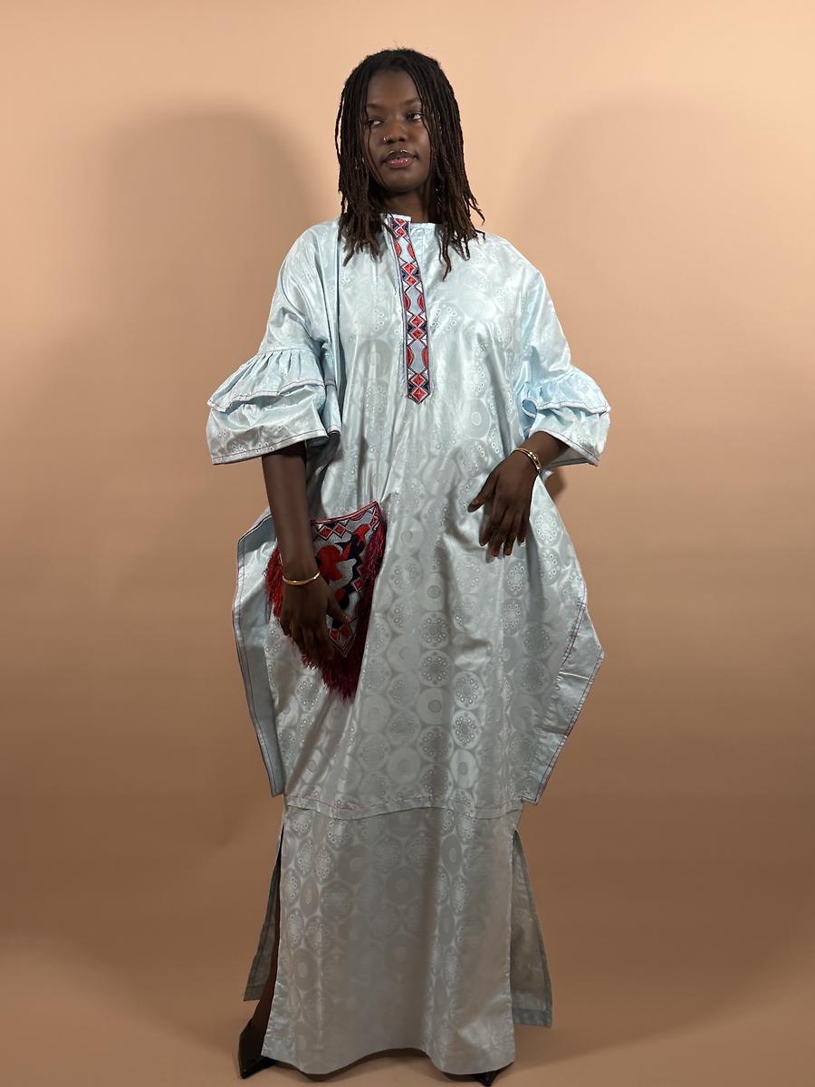 Robe en bazin