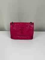 Sac bandoulière Saint Laurent Niki baby rose - Photo 1