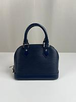 Sac Alma BB en cuir épi bleu Louis Vuitton - Photo 4