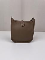 Hermès Mini Evelyne 16 Étoupe - Photo 5