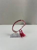 Bracelet Dior en tissu rose - Photo 5