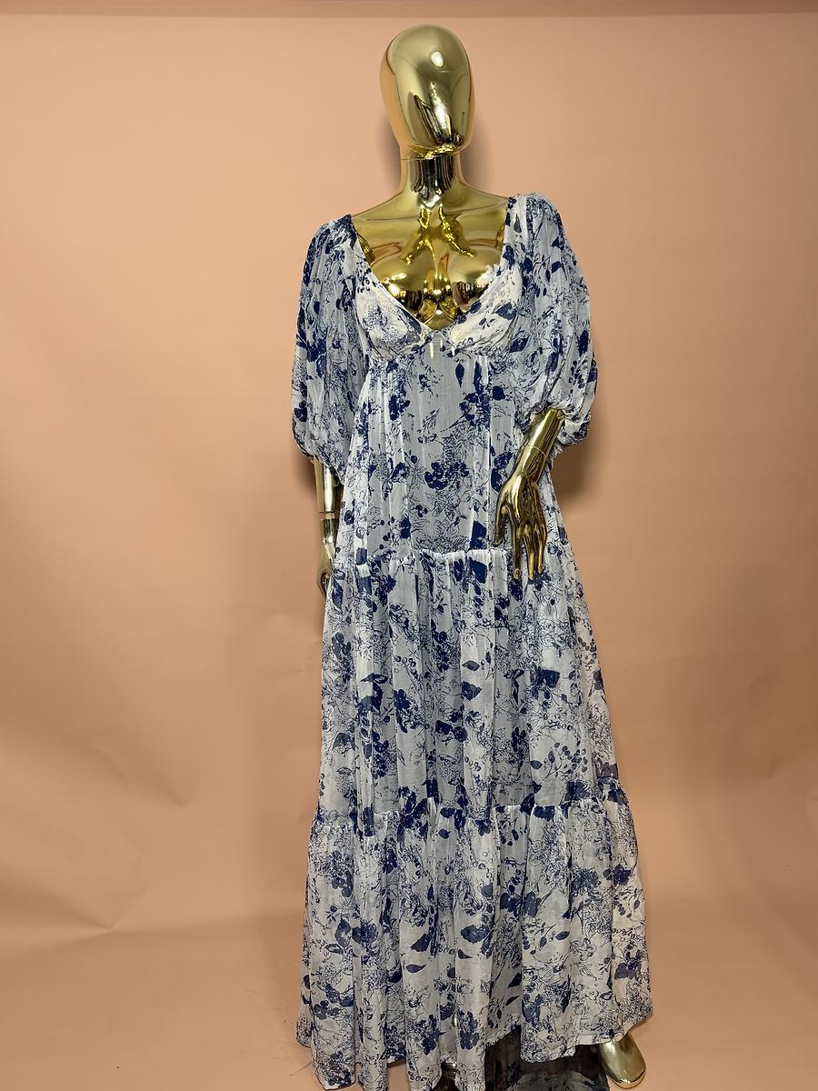 Robe à fleur