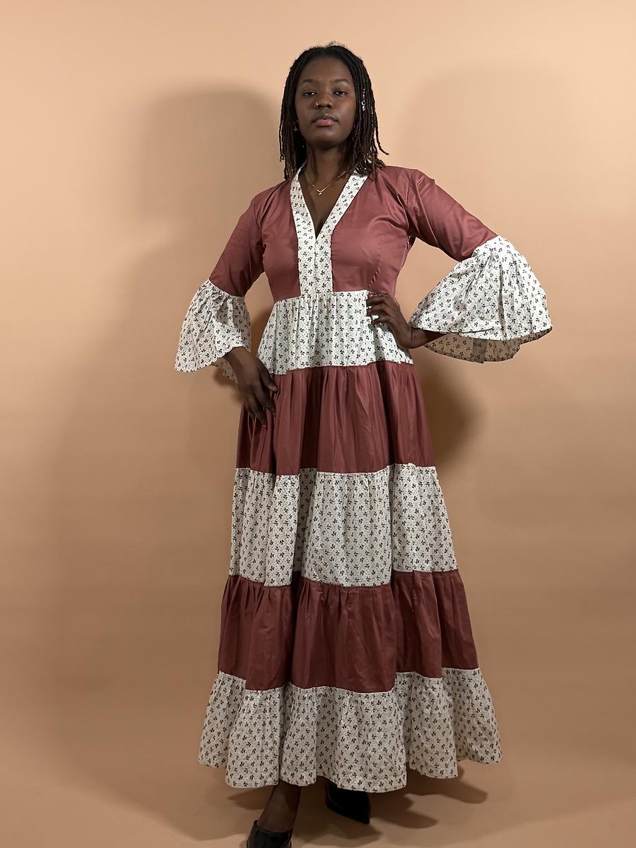 Robe à fleur