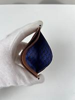 Hermès Porte-cartes en cuir marron - Photo 9