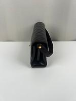 *RARE* Sac Chanel double rabats en cuir noir - Photo 6