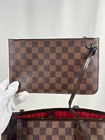 Sac cabas Louis Vuitton Neverfull MM en toile Damier Ébène - Photo 4