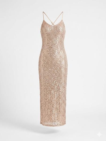 Robe de soirée scintillante 