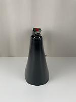 Sac Gucci Seau Origami en cuir noir - Photo 7