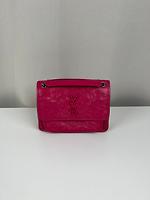 Sac bandoulière Saint Laurent Niki baby rose - Photo 5