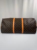 Sac de voyage Louis Vuitton Keepall 60 monogram avec bandoulière - Photo 4