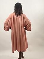 Robe saumon 3/4 - Photo 3