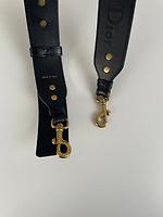 Bandoulière Dior en cuir noir et blanc - Photo 6