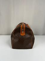 Sac de voyage Céline Boston 50 en toile macadam marron - Photo 3