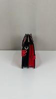 Sac Louis Vuitton petite malle cuir épi rouge - Photo 5