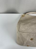 Sac porté épaule Louis Vuitton Artsy en cuir Empreinte blanc - Photo 8