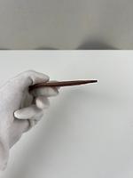 Hermès Porte-cartes en cuir marron - Photo 7