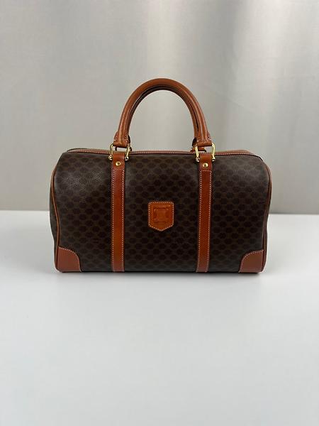 Sac Céline Boston en toile Macadam