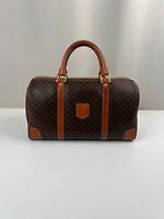 Sac Céline Boston en toile Macadam - Photo 1