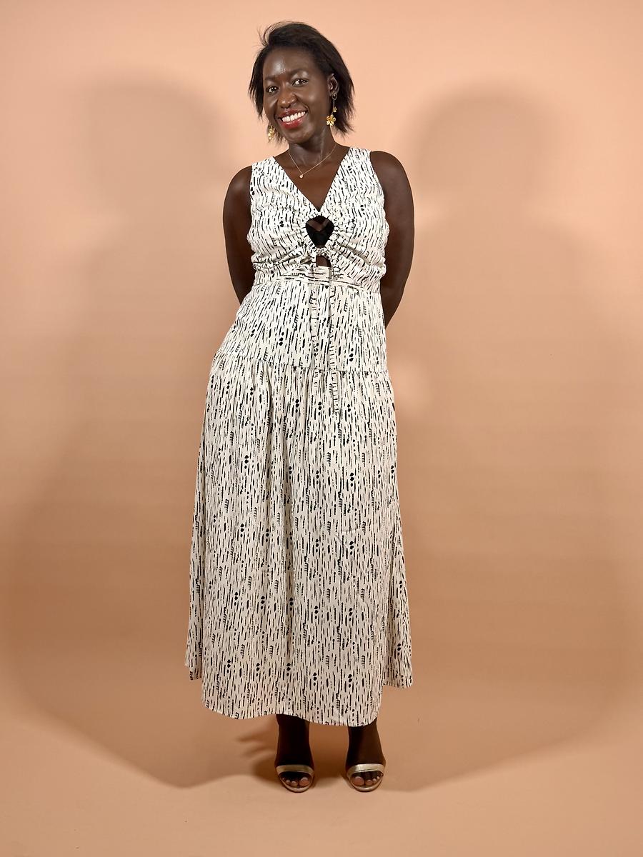 Robe en soie