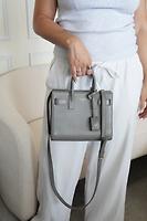 Saint Laurent Sac de jour baby gris - Photo 4