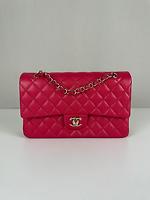 Chanel Timeless medium 25 cuir caviar grainé rose - Photo 1