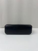 Sac porté épaule Céline en cuir noir vintage - Photo 6