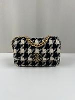 Sac bandoulière Chanel 19 tweed - Photo 4
