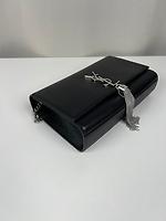 Sac bandoulière Saint Laurent Kate medium cuir noir - Photo 9