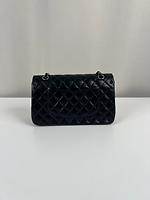 Sac bandoulière Chanel Timeless 25 medium en cuir noir - Photo 6
