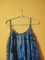 Robe longue Zara bleu  - Photo 3