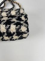 Sac bandoulière Chanel 19 tweed - Photo 10